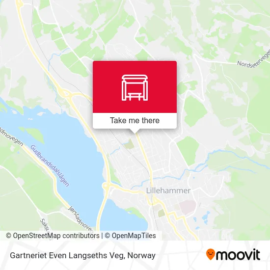 Gartneriet Even Langseths Veg map