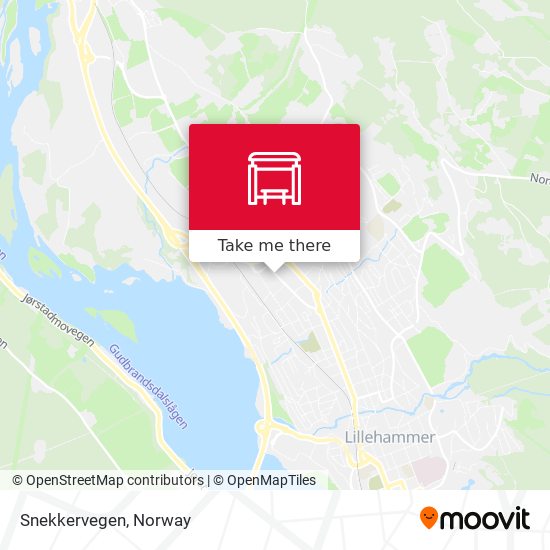 Snekkervegen map