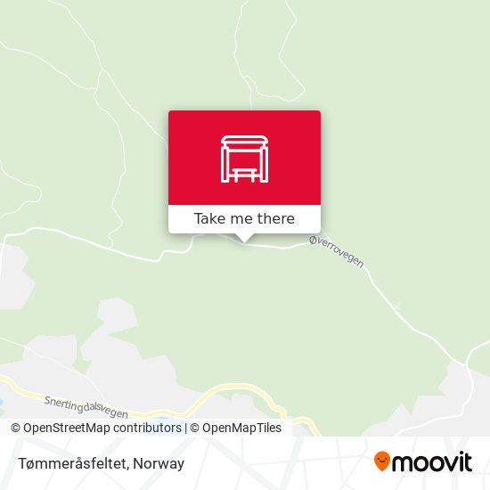 Tømmeråsfeltet map