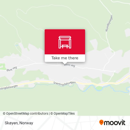 Skøyen map