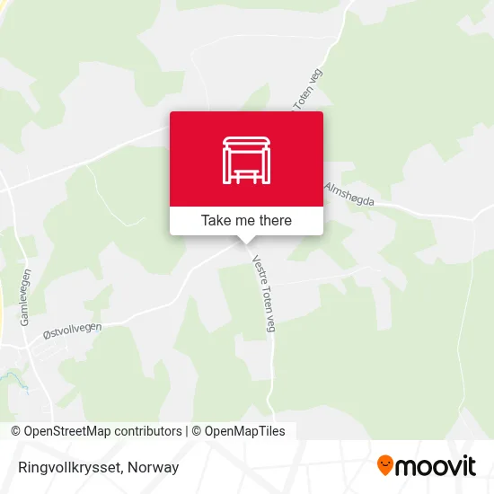 Ringvollkrysset map