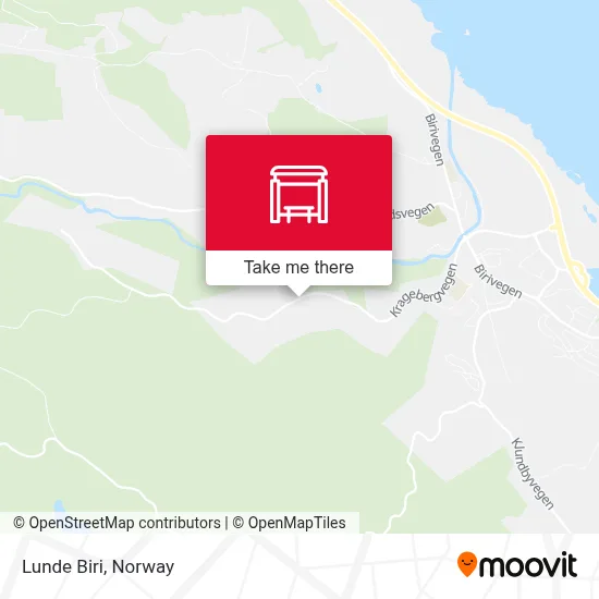 Lunde Biri map