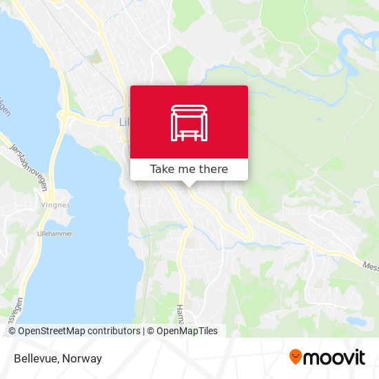 Bellevue map