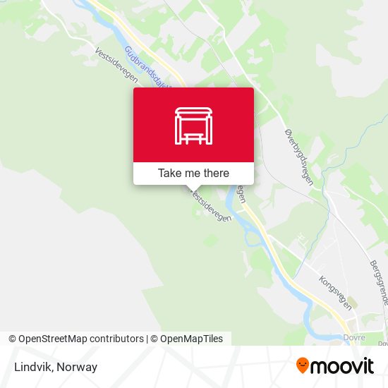 Lindvik map