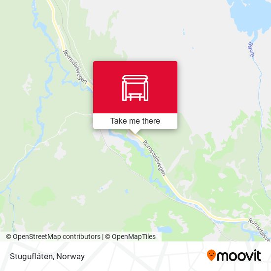 Stuguflåten map