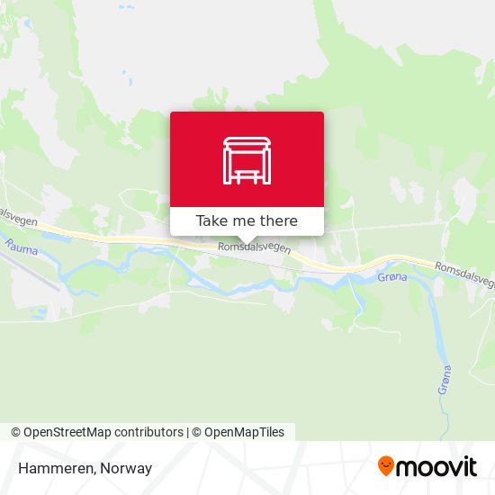 Hammeren map