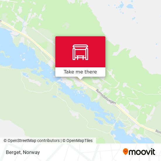 Berget map