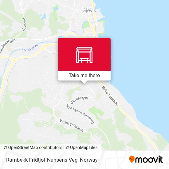 Rambekk Fridtjof Nansens Veg map