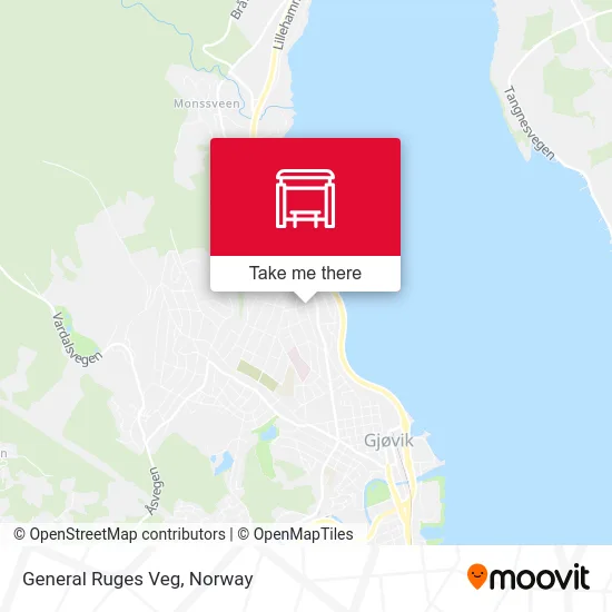 General Ruges Veg map