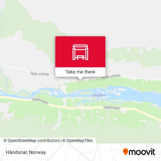 Håndsnar map