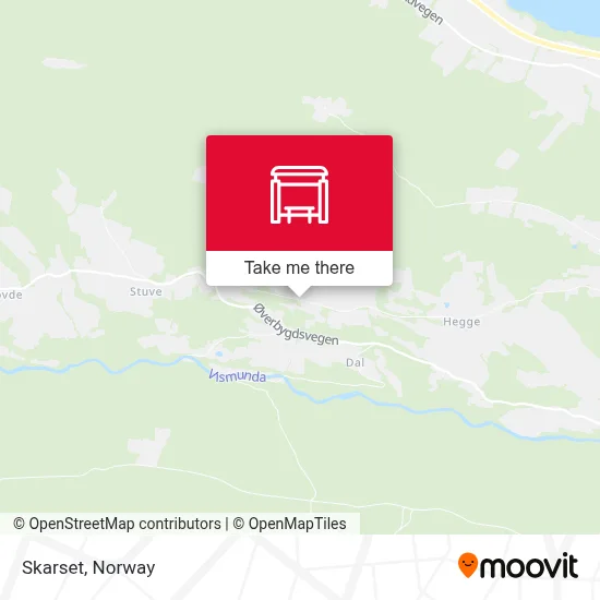 Skarset map