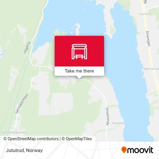 Jutulrud map