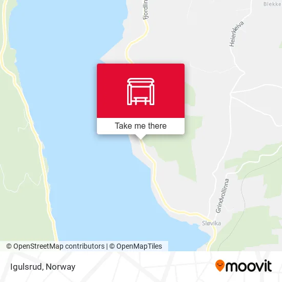 Igulsrud map
