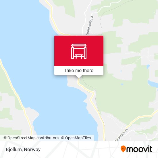 Bjellum map