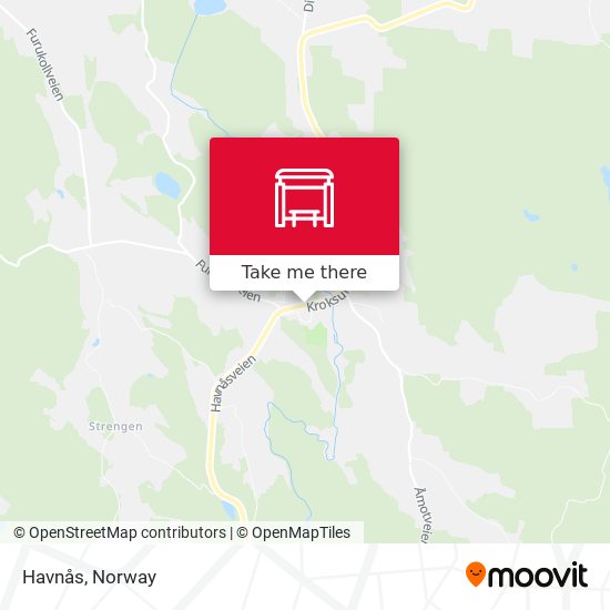 Havnås map