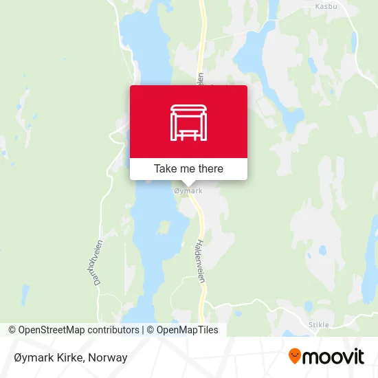 Øymark Kirke map