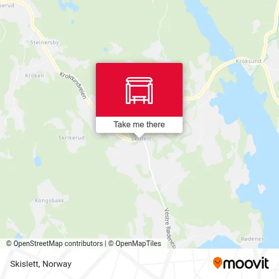Skislett map