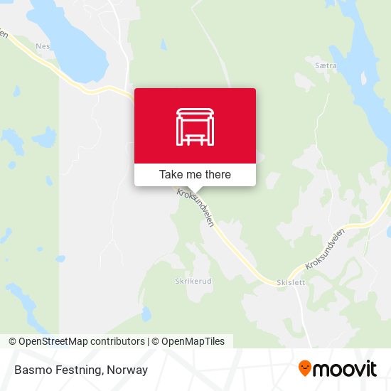 Basmo Festning map