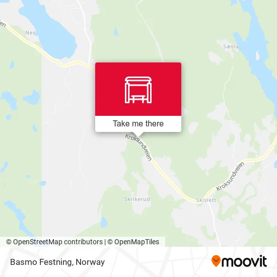 Basmo Festning map