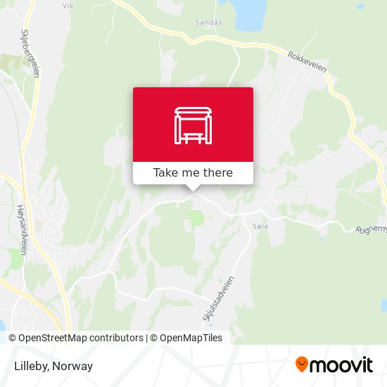 Lilleby map