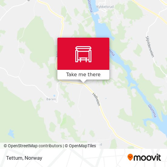 Tettum map