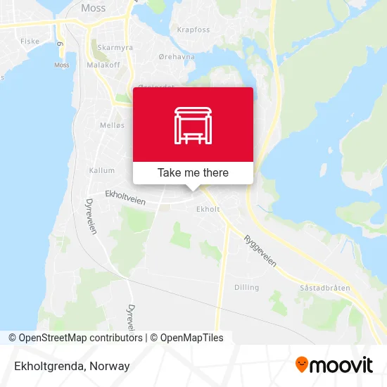 Ekholtgrenda map