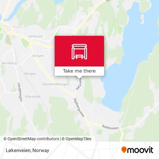 Løkenveien map