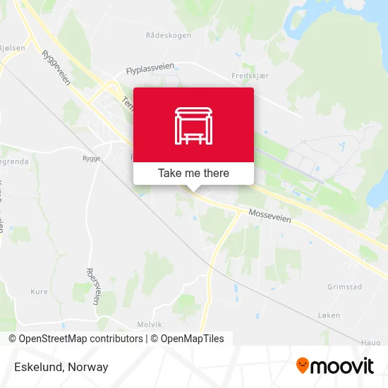 Eskelund map