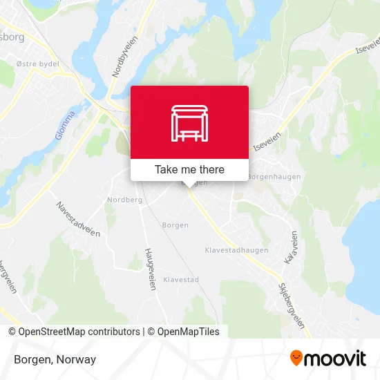 Borgen map