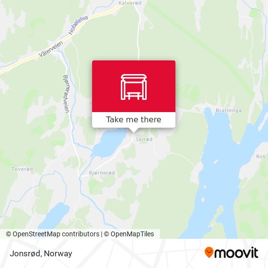 Jonsrød map