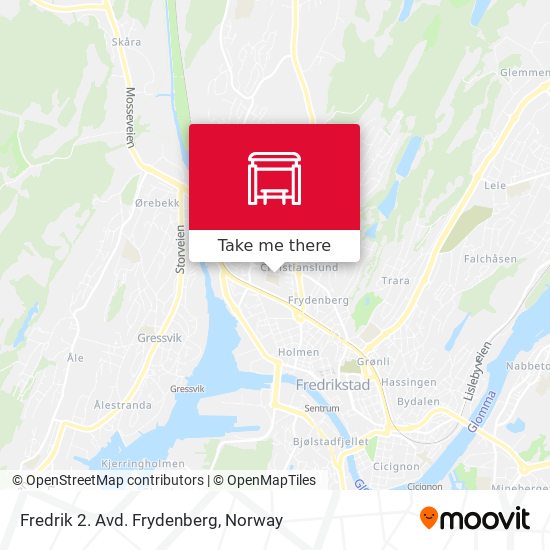 Fredrik 2. Avd. Frydenberg map