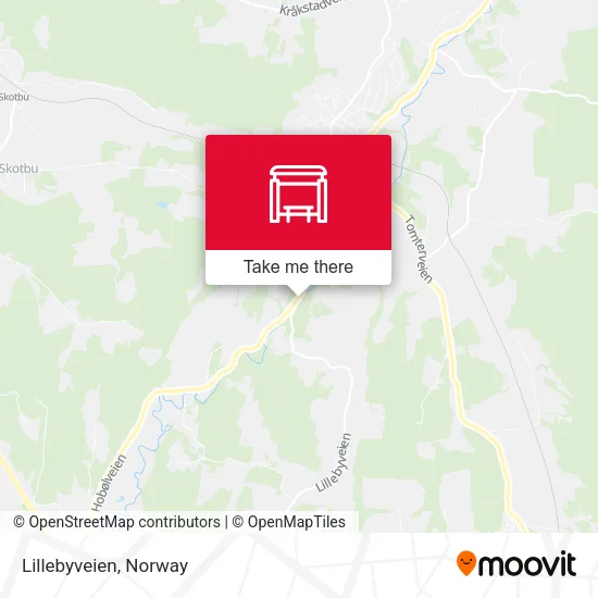 Lillebyveien map