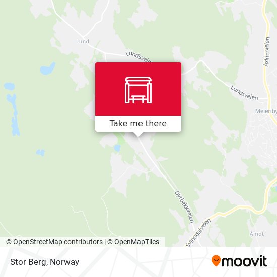 Stor Berg map