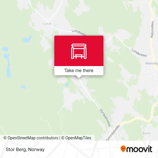 Stor Berg map