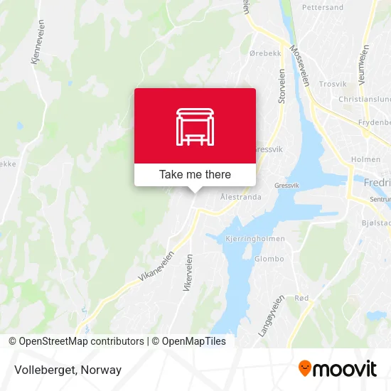 Volleberget map
