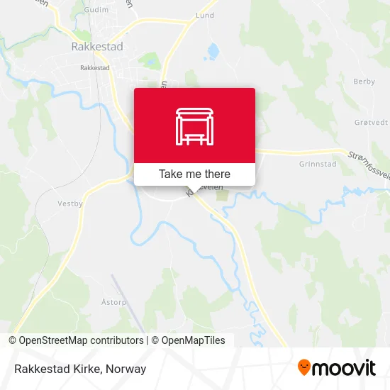 Rakkestad Kirke map