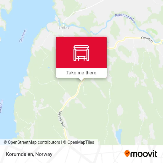 Korumdalen map