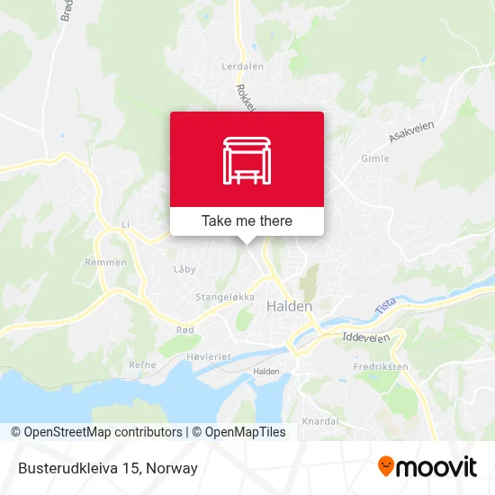 Busterudkleiva 15 map