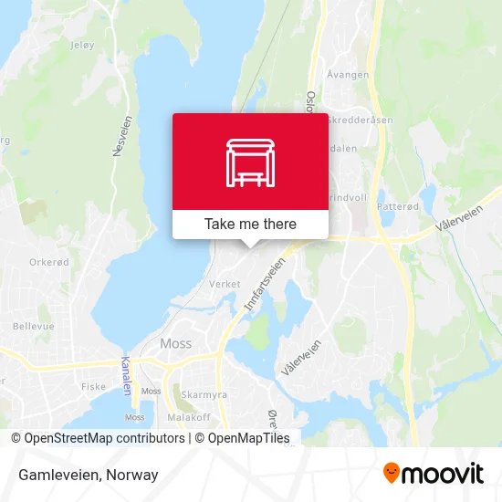 Gamleveien map