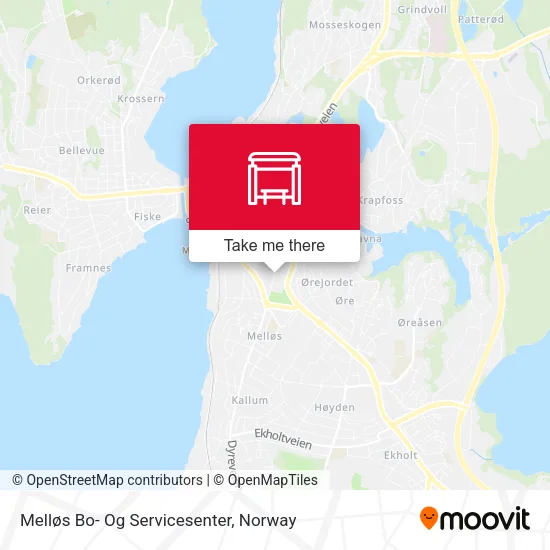 Melløs Bo- Og Servicesenter map