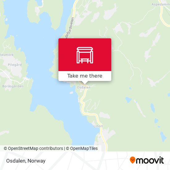 Osdalen map