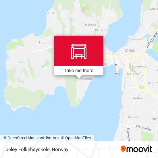 Jeløy Folkehøyskole map