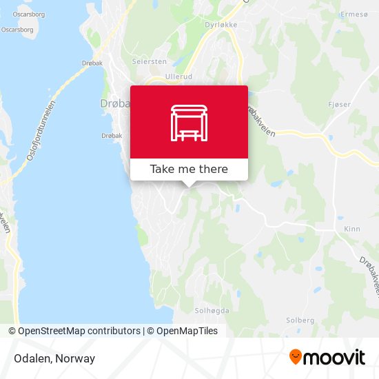 Odalen map