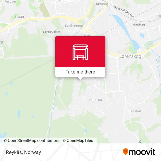 Røykås map
