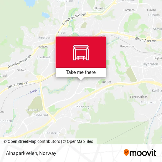 Alnaparkveien map