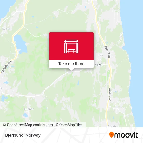 Bjerklund map