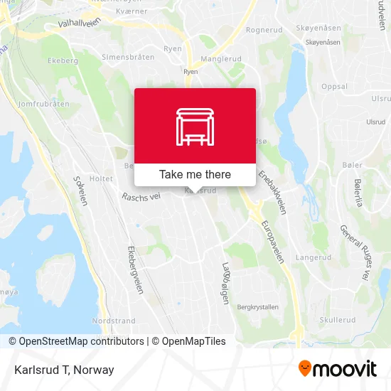 Karlsrud T map