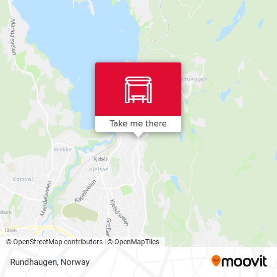 Rundhaugen map