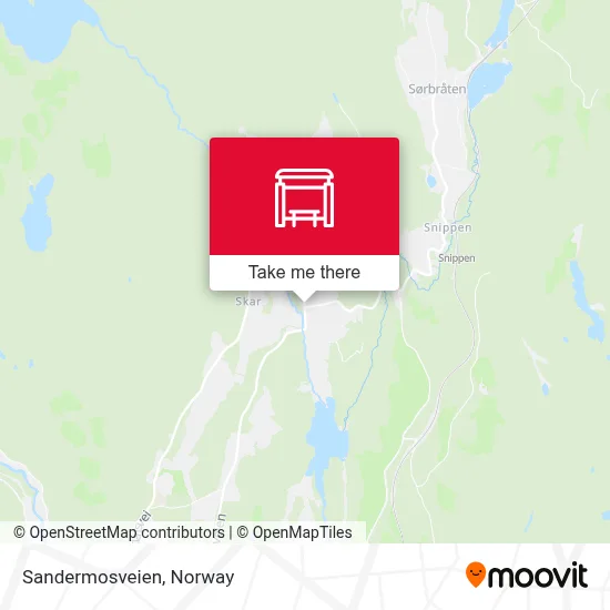 Sandermosveien map