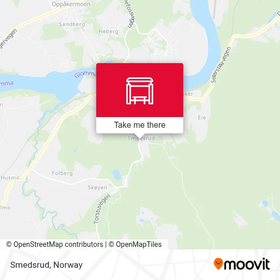 Smedsrud map